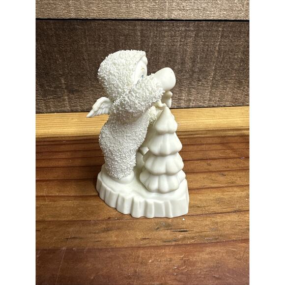 2001 Dept 56 Snowbabies Figurine "Make It Shine" with Swarovski Stone In Box - Picture 5 of 7